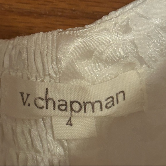V Chapman Elegant White Strapless Dress - nasturtium dress - Picture 5 of 8